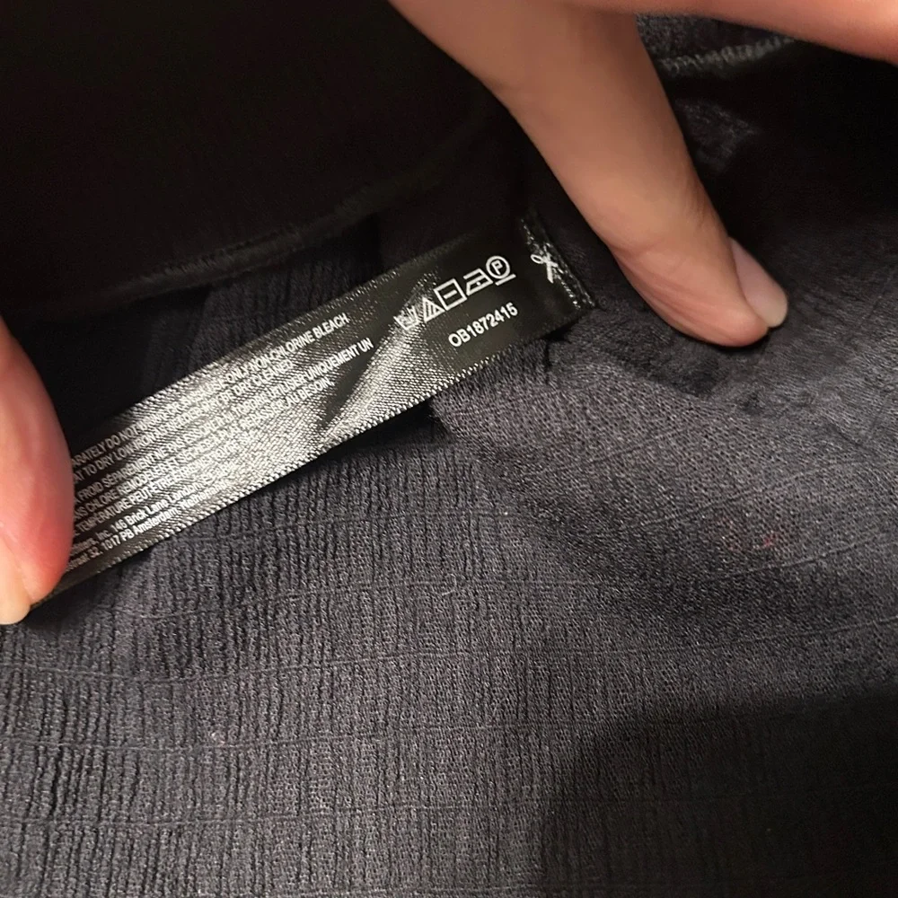 Fold Over Black Mini Skirt from Free People - Picture 3 of 6